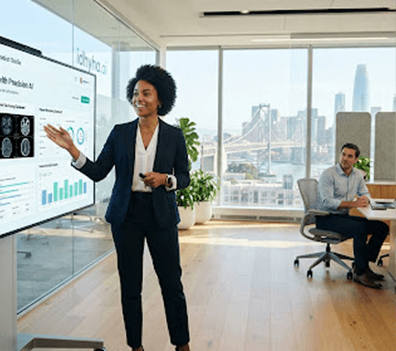 Executive retrospective presentation